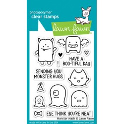 Lawn Fawn MONSTER MASH stamp set